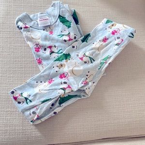 Hanna Anderson Holiday PJ’s sz. 6-7